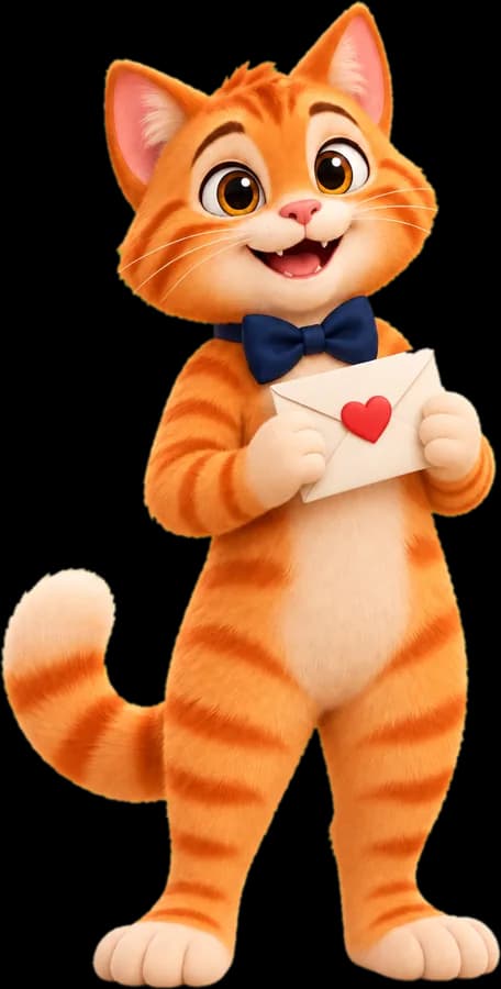 O Chico segurando uma carta